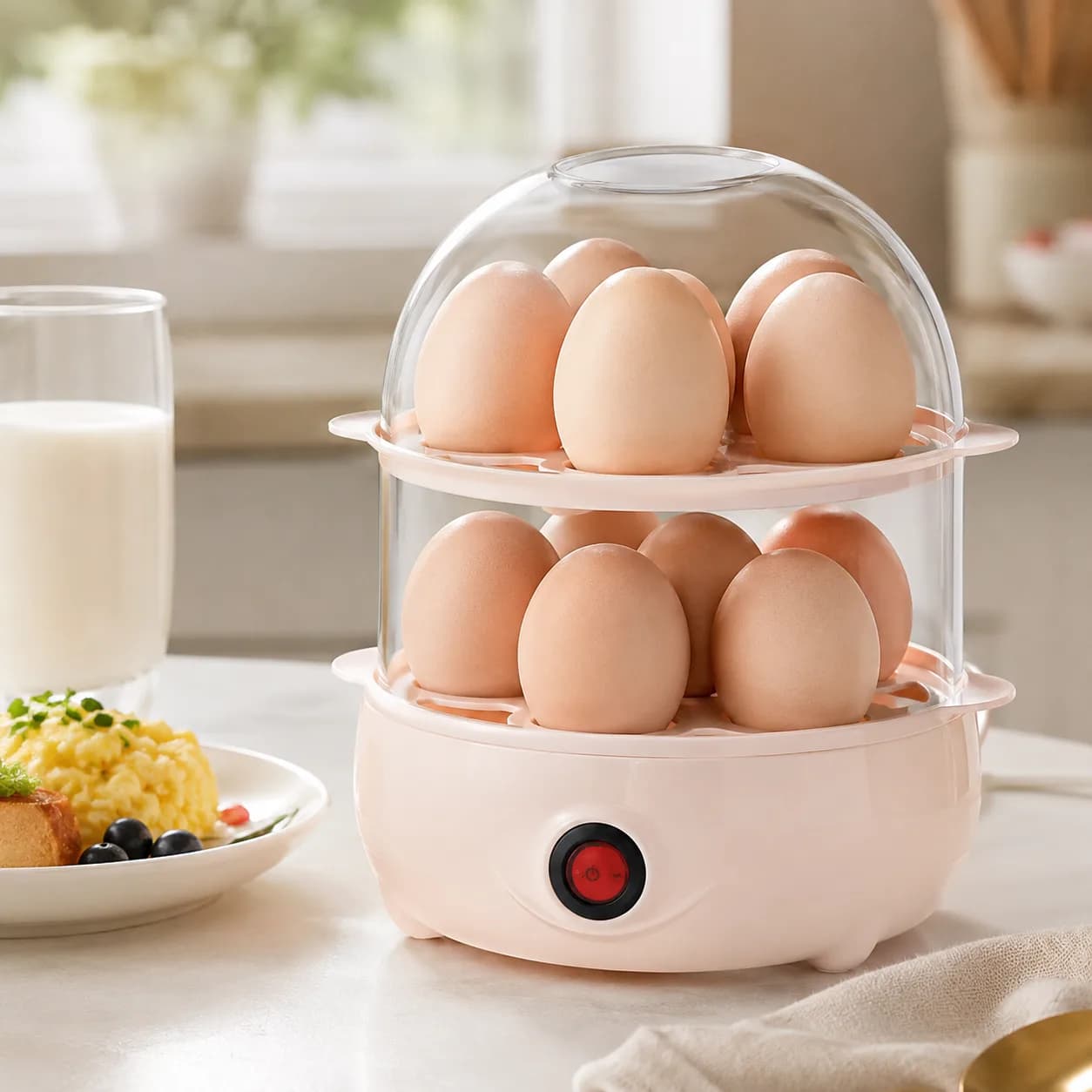 Electric Automatic Egg Steamer or Egg Boiled Machine